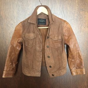 All Saints Leather Coat